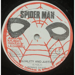 Ronnie Davis Equality And Justice Vinyl 12" USED