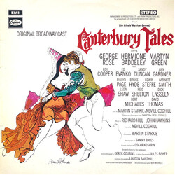 George Rose / Hermione Baddeley / Martyn Green Canterbury Tales - Original Broadway Cast Vinyl LP USED