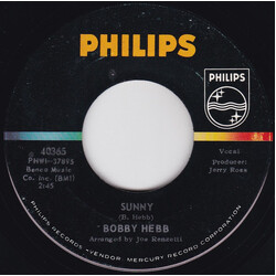 Bobby Hebb Sunny / Bread Vinyl 7" USED
