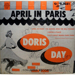 Doris Day April In Paris Vinyl 7" USED