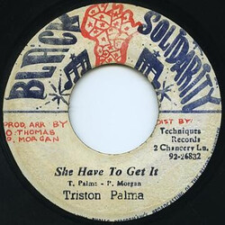 Tristan Palmer She Have To Get It Vinyl 7" USED