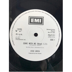 Jesse Green Come With Me (Extended Version) Vinyl 12" USED