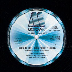 The Originals Down To Love Town Vinyl 12" USED