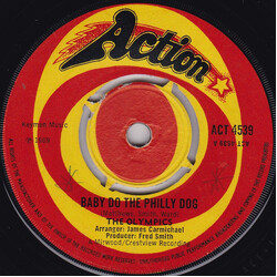 The Olympics Baby Do The Philly Dog Vinyl 7" USED