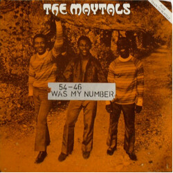 The Maytals 54-46 Was My Number Vinyl 7" USED