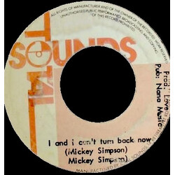 Mickey Simpson / Love Music (2) I And I Can't Turn Back Now Vinyl 7" USED