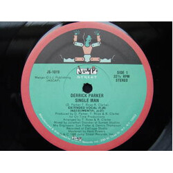 Derrick Parker (2) Single Man Vinyl 12" USED