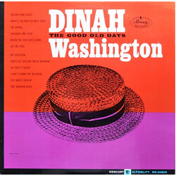 Dinah Washington The Good Old Days Vinyl LP USED