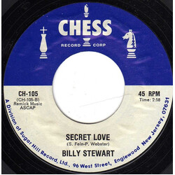 Billy Stewart Summertime / Secret Love Vinyl 7" USED