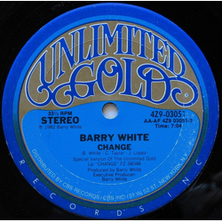 Barry White Change Vinyl 12" USED
