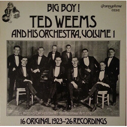 Ted Weems And His Orchestra Volume 1 - Big Boy! Vinyl LP USED