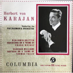 Benjamin Britten / Ralph Vaughan Williams / Herbert von Karajan / Philharmonia Orchestra Variations On A Theme Of Frank Bridge / Fantasia On A Theme B