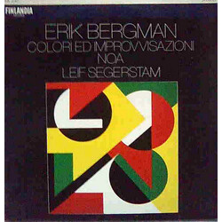 Erik Bergman / Leif Segerstam Colori Ed Improvvisationi / Noa Vinyl LP USED
