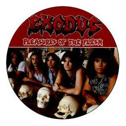 Exodus (6) Pleasures Of The Flesh Vinyl LP USED