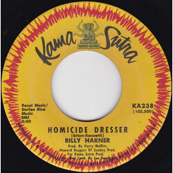 Billy Harner Homicide Dresser / Lavender Room Vinyl 7" USED