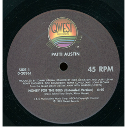 Patti Austin Honey For The Bees Vinyl 12" USED