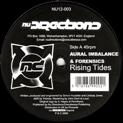 Aural Imbalance & Forensics Rising Tides / Genetic Sequence Vinyl 12" USED