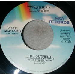 The Outfield Winning It All Vinyl 7" USED