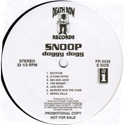 Snoop Dogg Snoop Doggy Dogg Vinyl LP USED