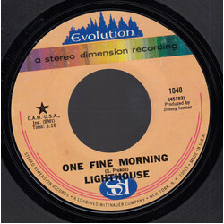Lighthouse (2) One Fine Morning / Little Kind Words Vinyl 7" USED