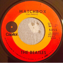 The Beatles Matchbox / Slow Down Vinyl 7" USED