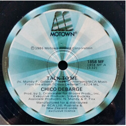 Chico DeBarge Talk To Me Vinyl 7" USED