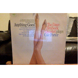 The Dave Brubeck Quartet Anything Goes! The Dave Brubeck Quartet Plays Cole Porter Vinyl LP USED