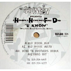 A Homeboy, A Hippie & A Funki Dredd U Know Vinyl 12" USED