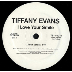 Tiffany Evans I Love Your Smile / I Want You Back Vinyl 12" USED