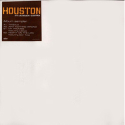 Houston (2) It's Already Written - Album Sampler Vinyl 12" USED