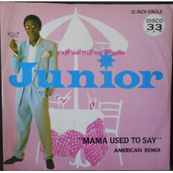 Junior (2) Mama Used To Say (American Remix) Vinyl 12" USED