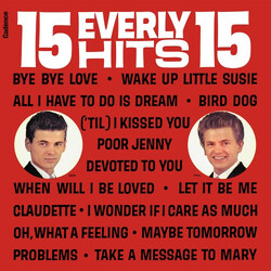 Everly Brothers 15 Everly Hits Vinyl LP USED