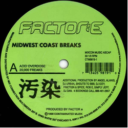 Factor E Midwest Coast Breaks Vinyl 12" USED