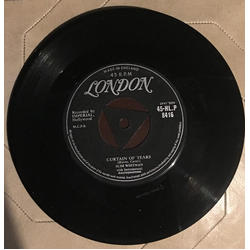 Slim Whitman Curtain Of Tears Vinyl 7" USED