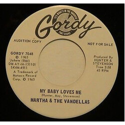 Martha Reeves & The Vandellas My Baby Loves Me Vinyl 7" USED