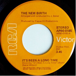 New Birth It's Been A Long Time / Keep On Doin' It Vinyl 7" USED