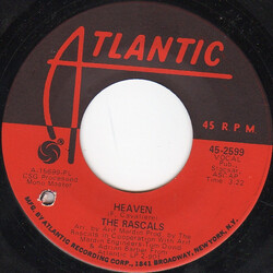 The Rascals Heaven Vinyl 7" USED