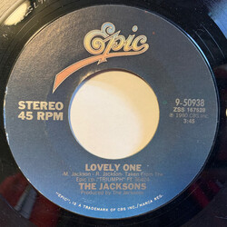 The Jacksons Lovely One Vinyl 7" USED