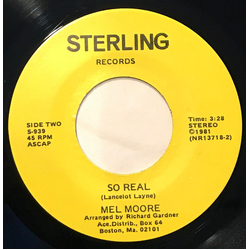Mel Moore (2) So Real / Mr. President Vinyl 7" USED