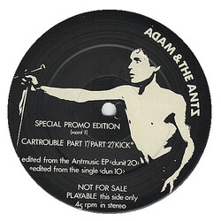 Adam And The Ants Special Promo Edition Vinyl 12" USED