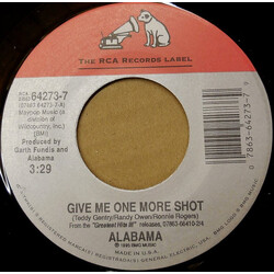 Alabama Give Me One More Shot Vinyl 7" USED