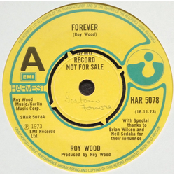 Roy Wood Forever Vinyl 7" USED