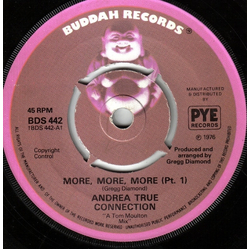Andrea True Connection More, More, More (Pt. 1) Vinyl 7" USED