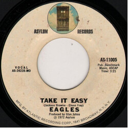 Eagles Take It Easy Vinyl 7" USED