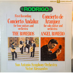 Joaquín Rodrigo / The Romeros / Angel Romero (2) / San Antonio Symphony Orchestra / Victor Alessandro Concierto Andaluz For Four Guitars And Orchestra