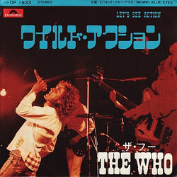 The Who Let's See Action / Behind Blue Eyes Vinyl 7" USED