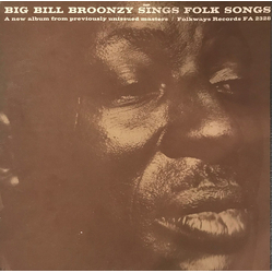 Big Bill Broonzy Sings Folk Songs Vinyl LP USED