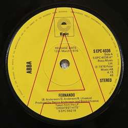 ABBA Fernando Vinyl 7" USED