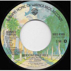 Donna Fargo Mockingbird Hill / Second Choice Vinyl 7" USED