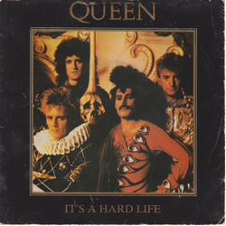 Queen It's A Hard Life Vinyl 7" USED